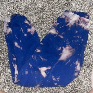 Bleached brandy Melville Rosa sweatpants